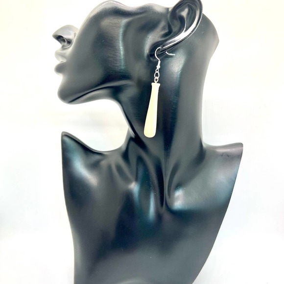 Baseball Bat Earrings - Baseball Mom Accessories - Wooden Bats - Sports Earrings - Picture 6 of 8